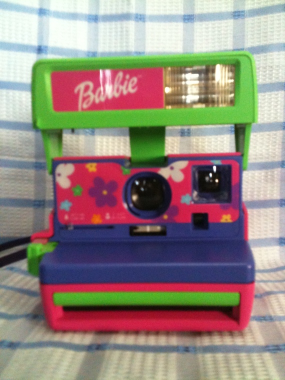 BARBIE  polaroid camera  collectors pc # 122 $120